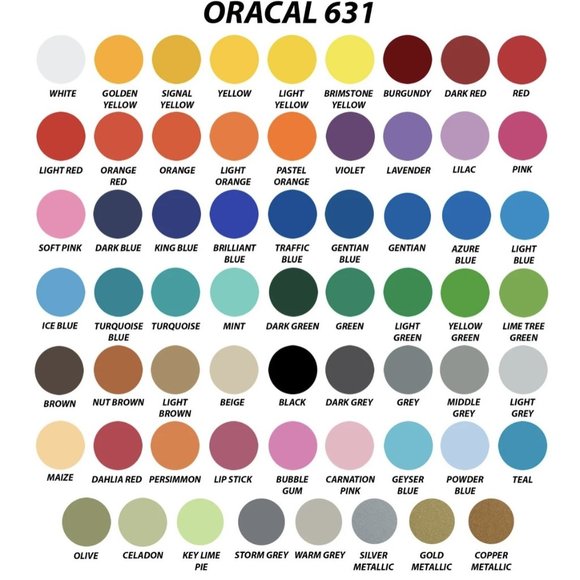 Oracal 631 MATTE BLACK Vinyl Indoor Signs Graphics Wall Art Removable 12" x 5 FT - Picture 4 of 4